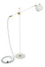 House of Troy - OR700-WTWB - LED Floor Lamp - Orwell - White with Weathered Brass