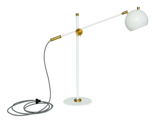 House of Troy - OR750-WTWB - LED Table Lamp - Orwell - White with Weathered Brass