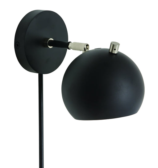 House of Troy - OR775-BLKSN - LED Wall Sconce - Orwell - Black with Satin Nickel