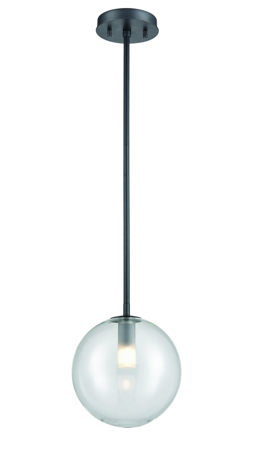 DVI Lighting - DVP27010GR-CL - One Light Pendant - Courcelette - Graphite with Clear Glass
