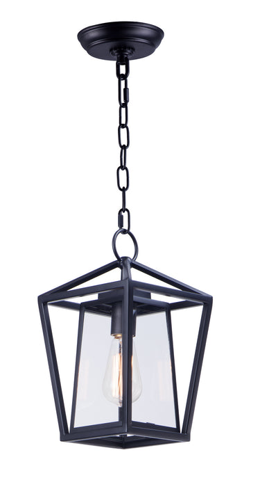 Maxim - 3179CLBK - One Light Outdoor Hanging Lantern - Artisan - Black
