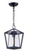 Maxim - 3179CLBK - One Light Outdoor Hanging Lantern - Artisan - Black