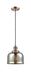 Innovations - 201C-AC-G78 - One Light Mini Pendant - Franklin Restoration - Antique Copper