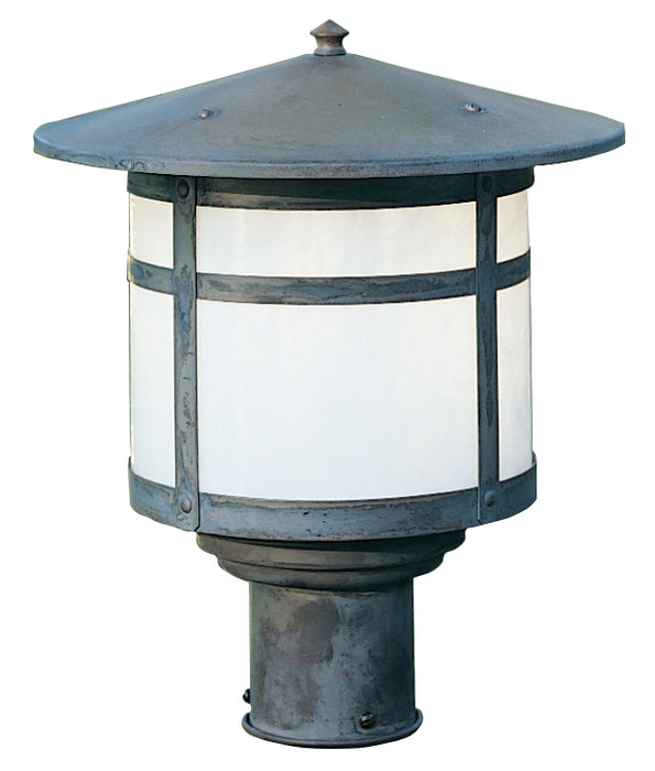 Arroyo - BP-11WO-MB - One Light Post Mount - Berkeley - Mission Brown