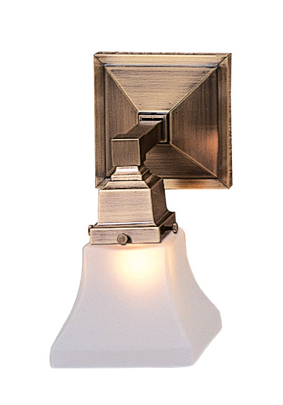 Arroyo - RS-1-AB - One Light Wall Mount - Ruskin - Antique Brass