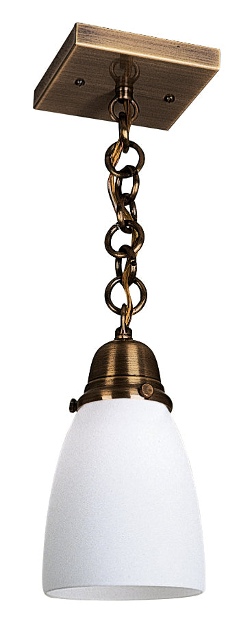 Arroyo - SH-1-AB - One Light Pendant - Simplicity - Antique Brass