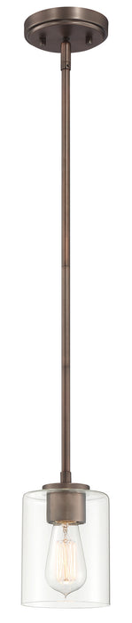 Designers Fountain - 93030-SCB - One Light Mini Pendant - Liam - Satin Copper Bronze