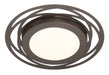 Designers Fountain - LED1277-SB - LED Flushmount - Deco Edge - Satin Bronze