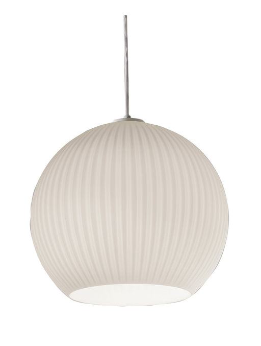 AFX Lighting - CLEP13WH - One Light Pendant - Cleo - White