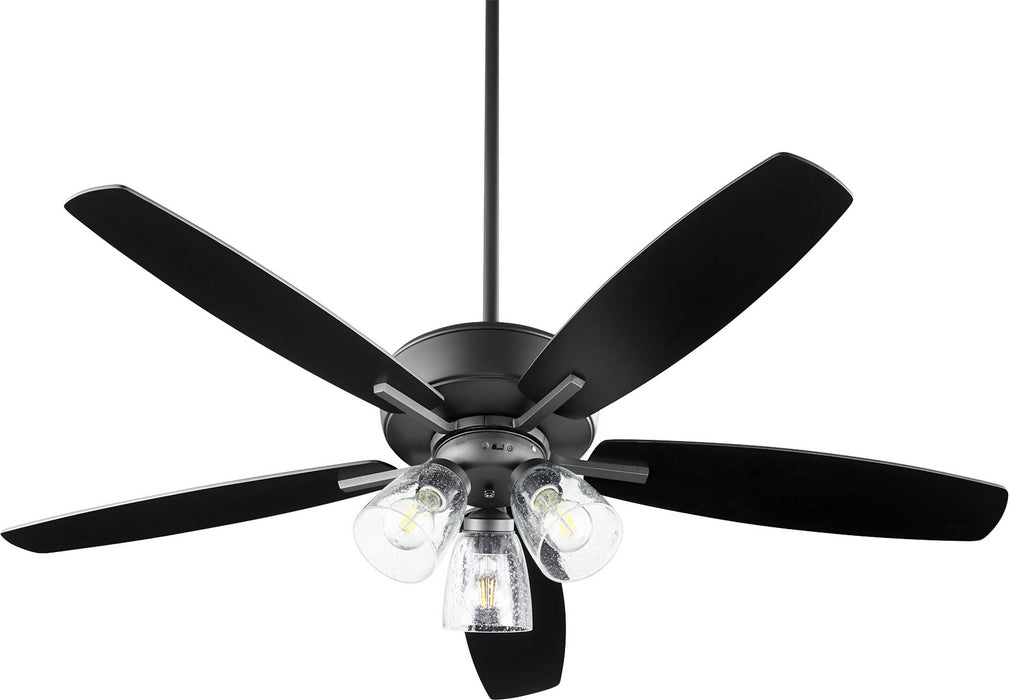 Quorum - 70525-369 - 52``Ceiling Fan - Breeze - Noir