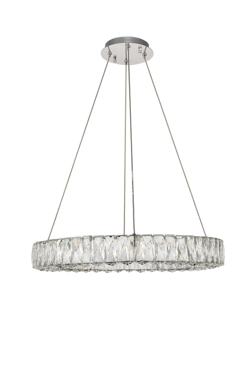 Elegant Lighting - 3503D23C - LED Chandelier - Monroe - Chrome