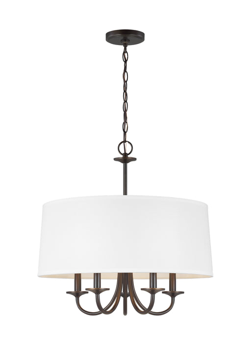 Generation Lighting - 3320205-710 - Five Light Chandelier - Seville - Burnt Sienna