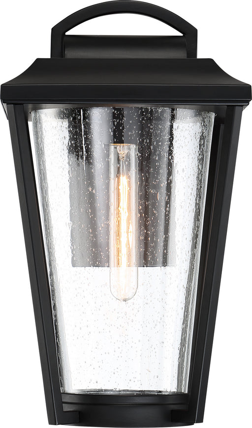 Nuvo Lighting - 60-6512 - One Light Outdoor Lantern - Lakeview - Aged Bronze / Clear