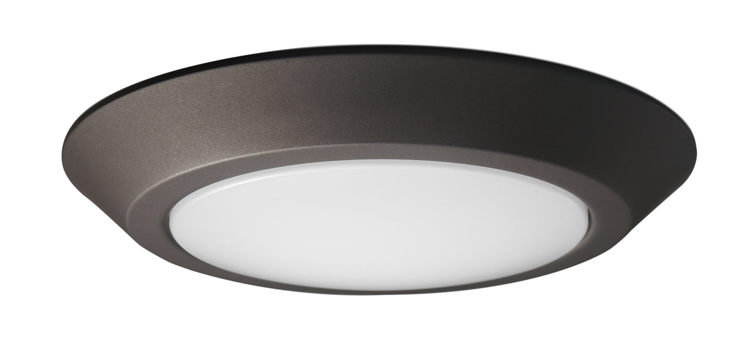 Nuvo Lighting - 62-1267 - LED Disk Light - Mahogany Bronze