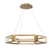 Modern Forms - PD-50835-AB - LED Chandelier - Mies - Aged Brass