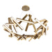 Modern Forms - PD-64861-AB - LED Chandelier - Chaos - Aged Brass