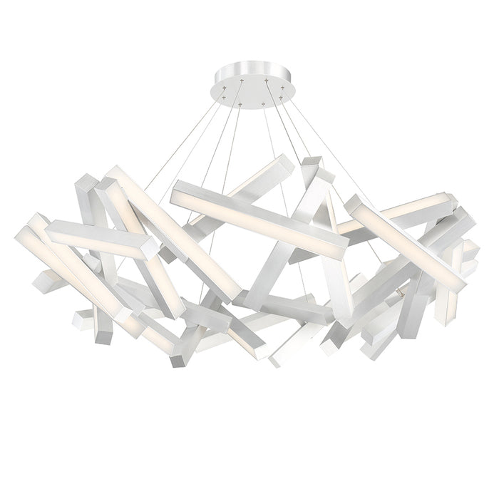 Modern Forms - PD-64861-AL - LED Chandelier - Chaos - Brushed Aluminum