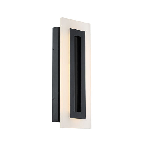 Modern Forms - WS-W46817-BK - LED Outdoor Wall Light - Shadow - Black