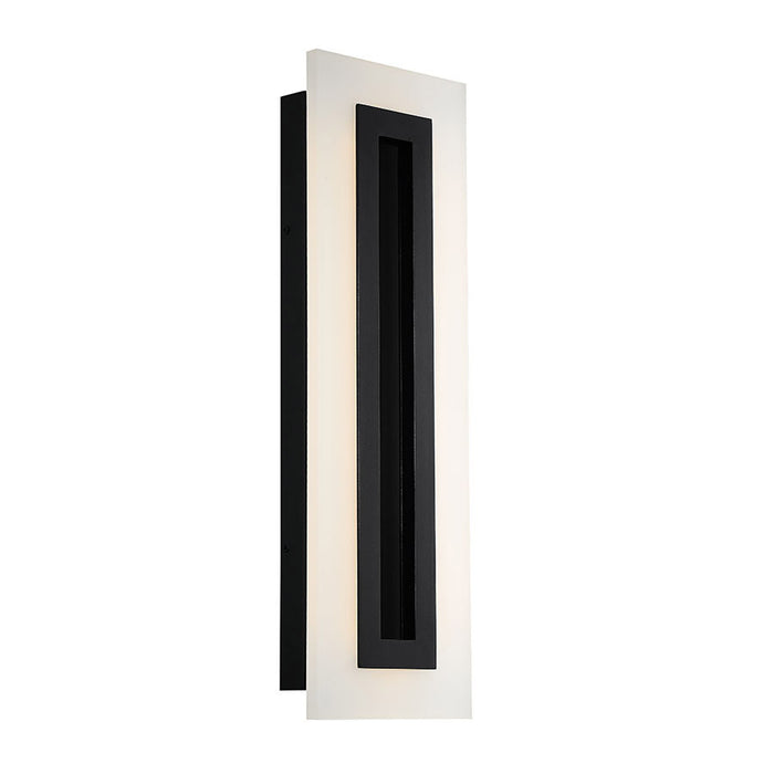 Modern Forms - WS-W46824-BK - LED Outdoor Wall Light - Shadow - Black