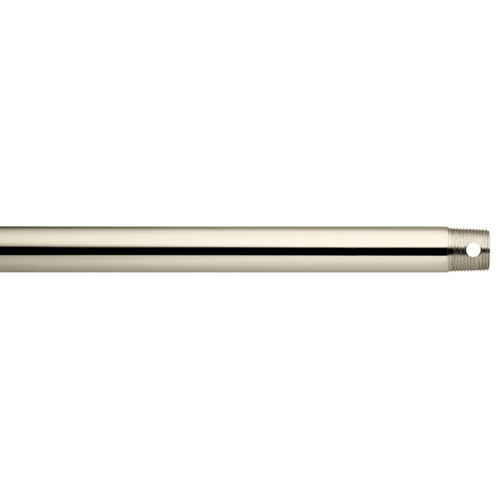 Kichler - 360001PN - Fan Down Rod 18 Inch - Accessory - Polished Nickel