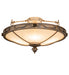 Meyda Tiffany - 204049 - Four Light Flushmount - Arabesque - French Bronzed