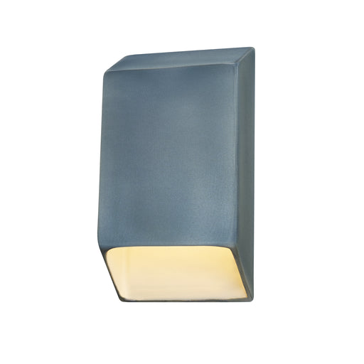 Justice Designs - CER-5860-MDMT - LED Wall Sconce - Ambiance - Midnight Sky w/ Matte White