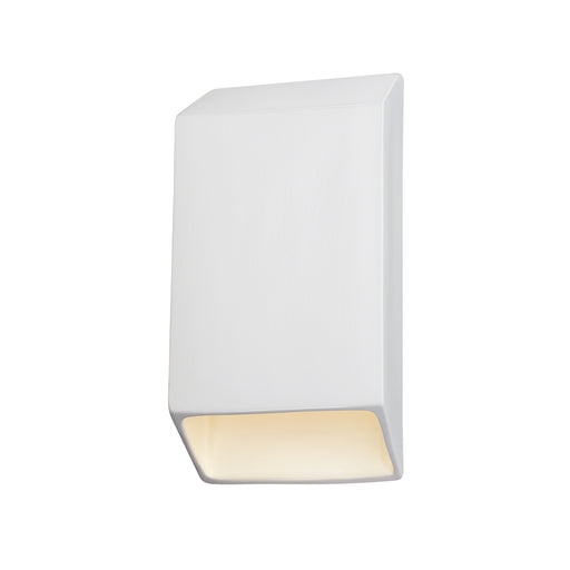 Justice Designs - CER-5870-WTWT - LED Wall Sconce - Ambiance - Gloss White