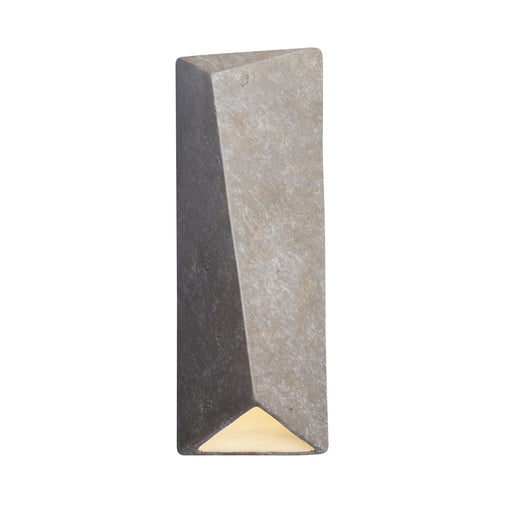 Justice Designs - CER-5890W-TRAM - LED Wall Sconce - Ambiance - Mocha Travertine