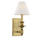 Savoy House - 9-0700-1-322 - One Light Wall Sconce - Washburn - Warm Brass