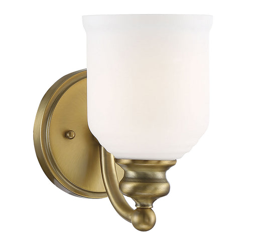 Savoy House - 9-6836-1-322 - One Light Wall Sconce - Melrose - Warm Brass