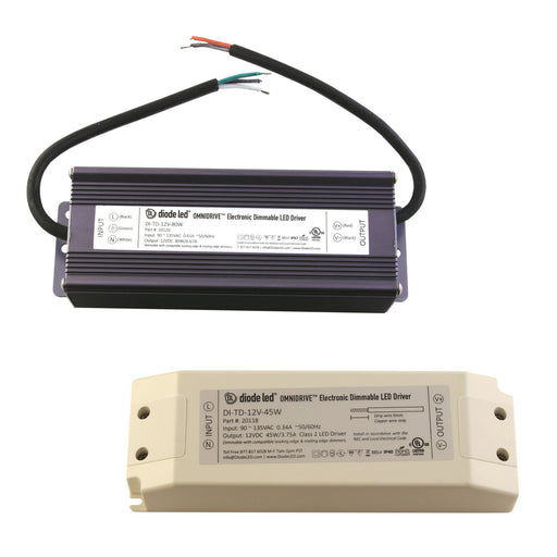 Diode LED - DI-TD-24V-120W - Electric Dimmable Driver - Omnidrive - Gray