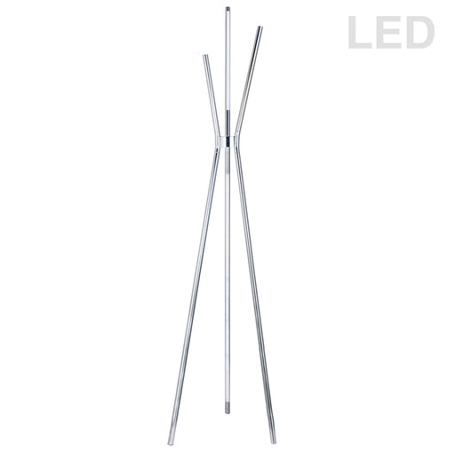 Dainolite Ltd - CER-3LEDF-PC - LED Floor Lamp - Cerena - Polished Chrome