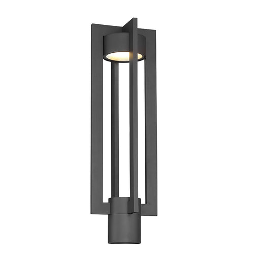 W.A.C. Lighting - PM-W48620-BK - LED Outdoor Post Light - Chamber - Black