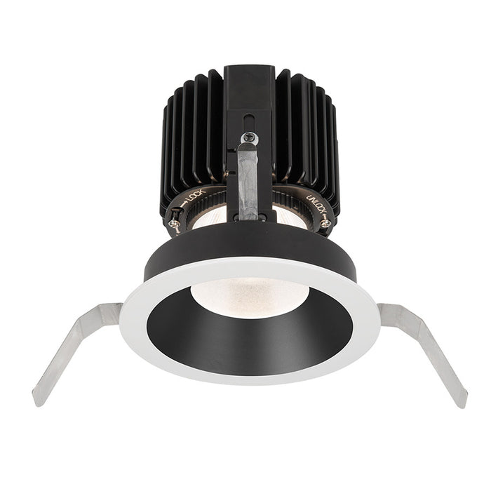 W.A.C. Lighting - R4RD1T-S927-BKWT - LED Trim - Volta - Black White