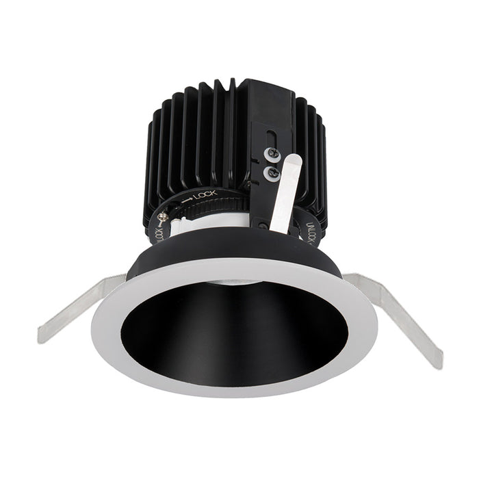 W.A.C. Lighting - R4RD2T-W840-BKWT - LED Trim - Volta - Black White