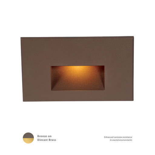 W.A.C. Lighting - WL-LED100-AM-BBR - LED Step and Wall Light - Ledme Step And Wall Lights - Bronzed Brass