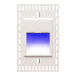 W.A.C. Lighting - WL-LED200TR-BL-WT - LED Step and Wall Light - Ledme Step And Wall Lights - White on Aluminum