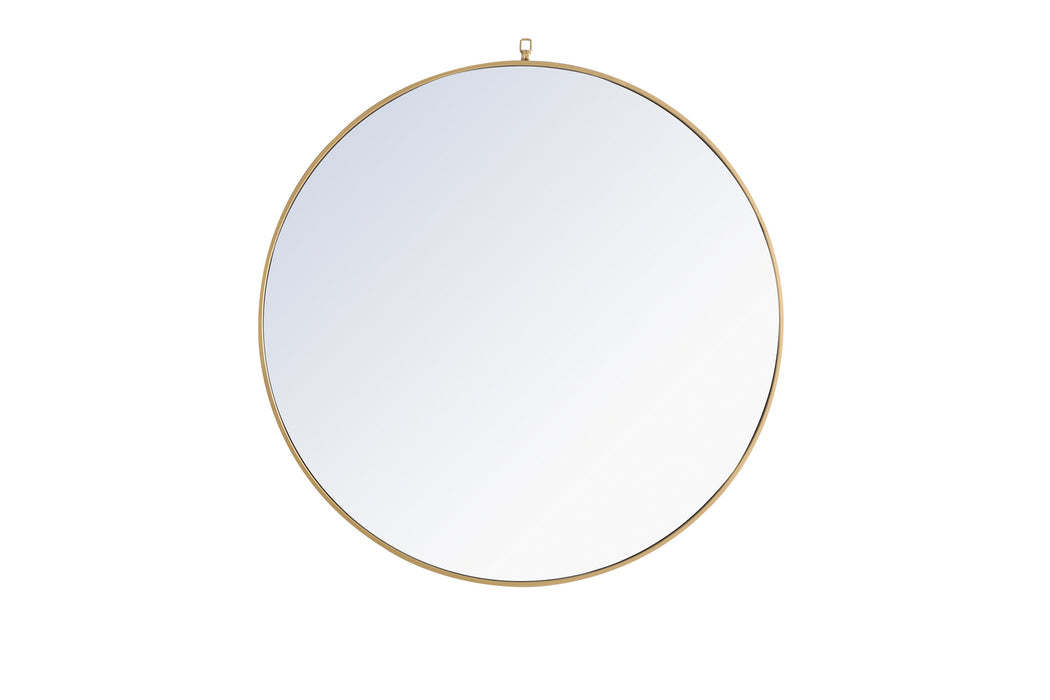 Elegant Lighting - MR4065BR - Mirror - Rowan - Brass