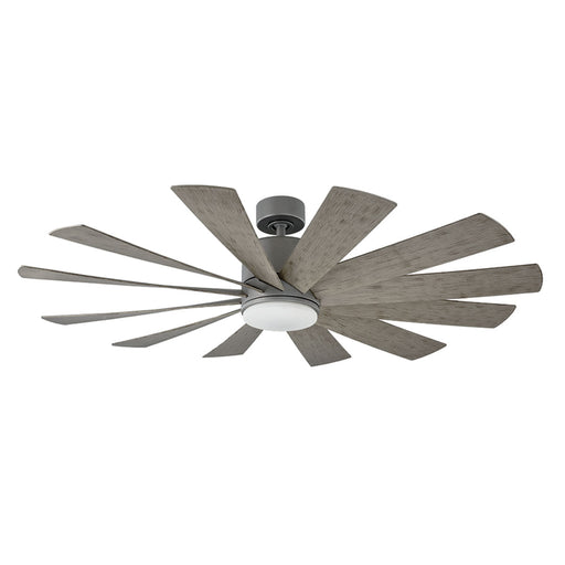 Modern Forms Fans - FR-W1815-60L-GH/WG - 60``Ceiling Fan - Windflower - Graphite