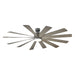 Modern Forms Fans - FR-W1815-80L-GH/WG - 80``Ceiling Fan - Windflower - Graphite