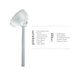 Modern Forms Fans - XF-SCK-SS - Slope Ceiling Kit - Modern Forms Fans - Stainless Steel