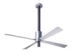 Modern Fan Co - PEN-AA-52-AL-NL-RC - 52``Ceiling Fan - Pensi DC - Aluminum/Anthracite