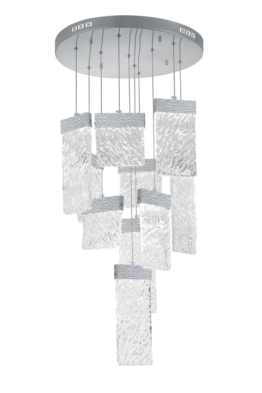 CWI Lighting - 1090P20-10-269 - LED Chandelier - Carolina - Pewter