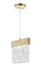 CWI Lighting - 1090P6-1-620 - LED Mini Pendant - Carolina - Gold Leaf