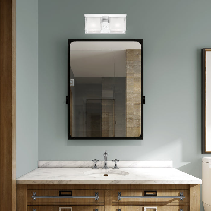 Duval Bath Vanity Light-Bathroom Fixtures-Livex Lighting-Lighting Design Store