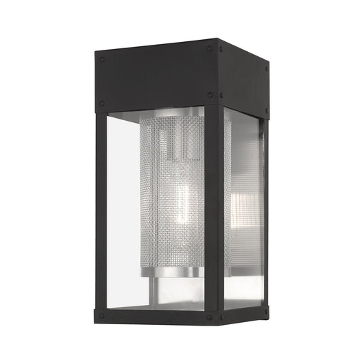 Livex Lighting - 20761-04 - One Light Outdoor Wall Lantern - Franklin - Black