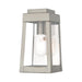 Livex Lighting - 20851-91 - One Light Outdoor Wall Lantern - Oslo - Brushed Nickel