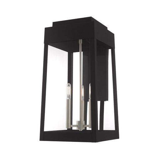 Livex Lighting - 20858-04 - Three Light Outdoor Wall Lantern - Oslo - Black