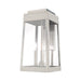 Livex Lighting - 20858-91 - Three Light Outdoor Wall Lantern - Oslo - Brushed Nickel