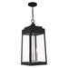 Livex Lighting - 20860-04 - Three Light Outdoor Pendant - Oslo - Black